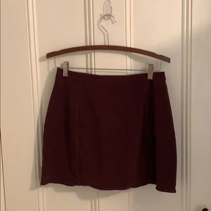 Clio purple mini skirt